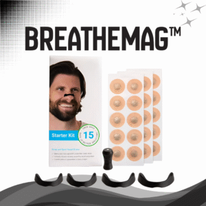 BreatheMag™ - Tiras magnéticas para la nariz